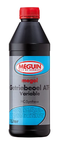  9427 Meguin НС-синтетическое трансмиссионное масло для АКПП Megol Getriebeoel ATF Variable (1л) 