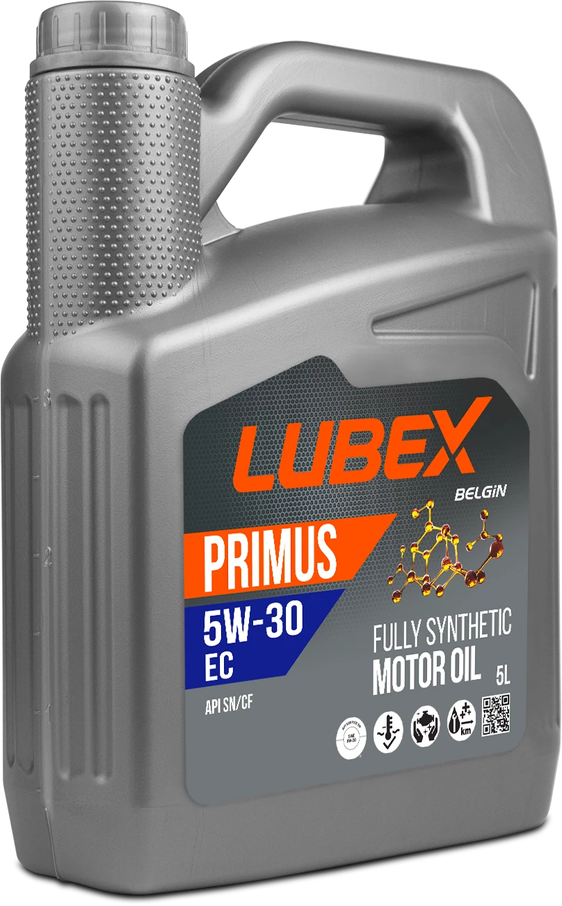  L034-1310-0405 LUBEX Синтетическое моторное масло PRIMUS EC 5W-30 SN (5л) 