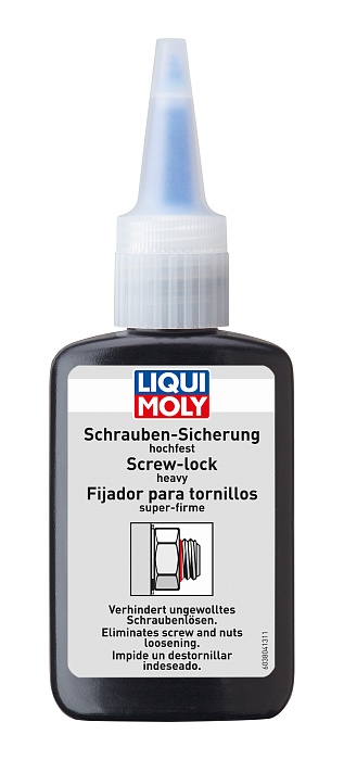3804 LiquiMoly Средство для фиксации винтов (сильной фиксации) Schrauben-Sicherung hochfest 0,05л