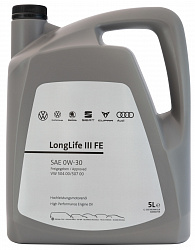 GS55545M4 VW Group Синтетическое моторное масло LongLife III FE 0W-30 (5л)