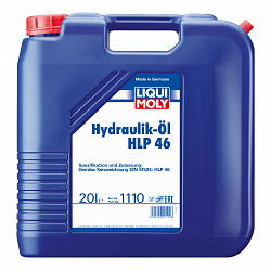 1110 LiquiMoly Минеральное гидравлическое масло Hydraulikoil HLP 46 20л 1110 LiquiMoly Минеральное гидравлическое масло Hydraulikoil HLP 46 20л