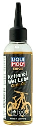 21779 LiquiMoly Смазка для цепи велосипедов (дождь/снег) Bike Kettenoil Wet Lube 0,1 л