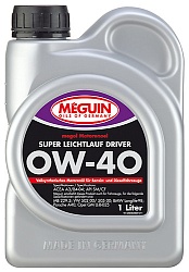 4894 Meguin Синтетическое моторное масло Megol Motorenoel Super Leichtlauf Driver 0W-40 (1л)