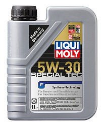 8063 LiquiMoly НС-синтетическое моторное масло Special Tec F 5W-30 1л 8063 LiquiMoly НС-синтетическое моторное масло Special Tec F 5W-30 1л