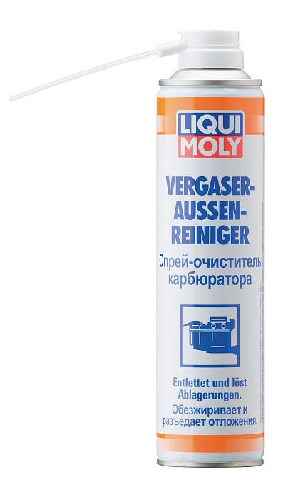 3918 LiquiMoly Спрей-очиститель карбюратора Vergaser-Aussen-Reiniger 0,4л