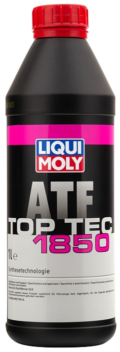 21738 LiquiMoly НС-синтетическое трансмиссионное масло для АКПП Top Tec ATF 1850 (1л)
