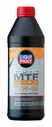 20845 LiquiMoly НС-синтетическое трансмиссионное масло Top Tec MTF 5200 75W-80 1л