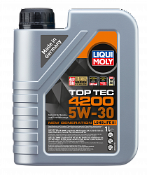 7660 LiquiMoly НС-синтетическое моторное масло Top Tec 4200 5W-30 1л