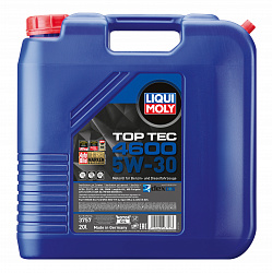 3757 LiquiMoly НС-синтетическое моторное масло Top Tec 4600 5W-30 20л